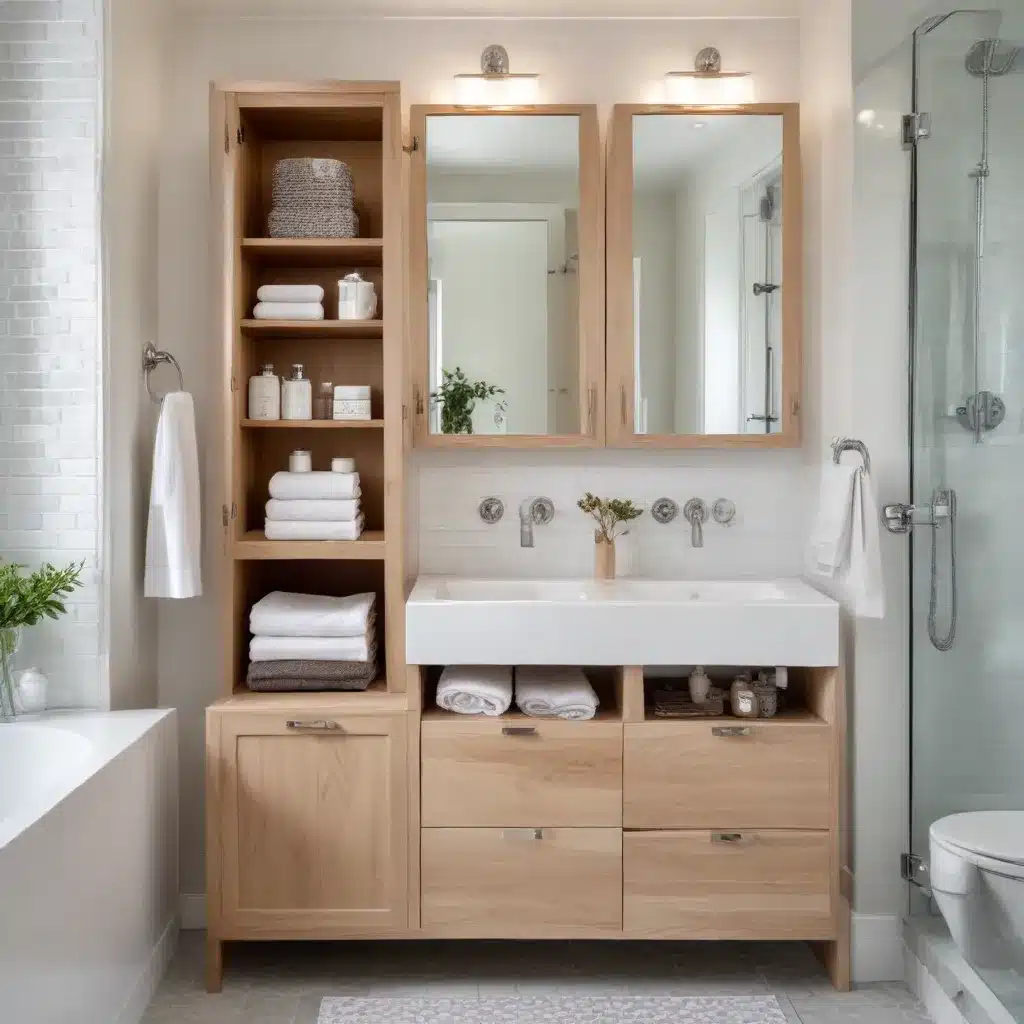 Maximize Small Bathroom Storage Smartly