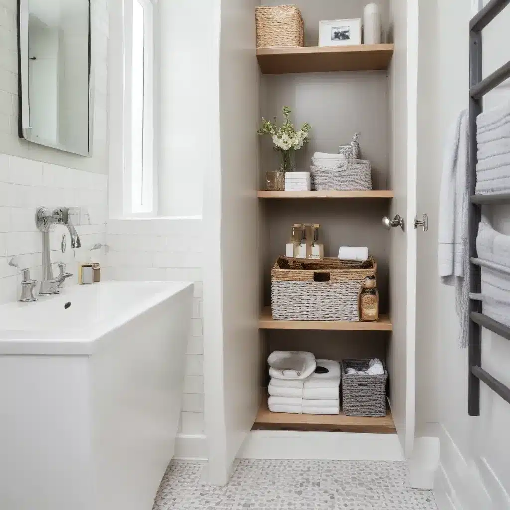 Maximize Small Bathrooms With Smart Storage