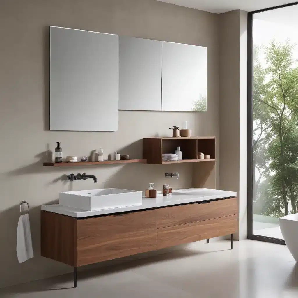 Minimalist Magnificence: Contemporary Bathroom Cabinets that Captivate