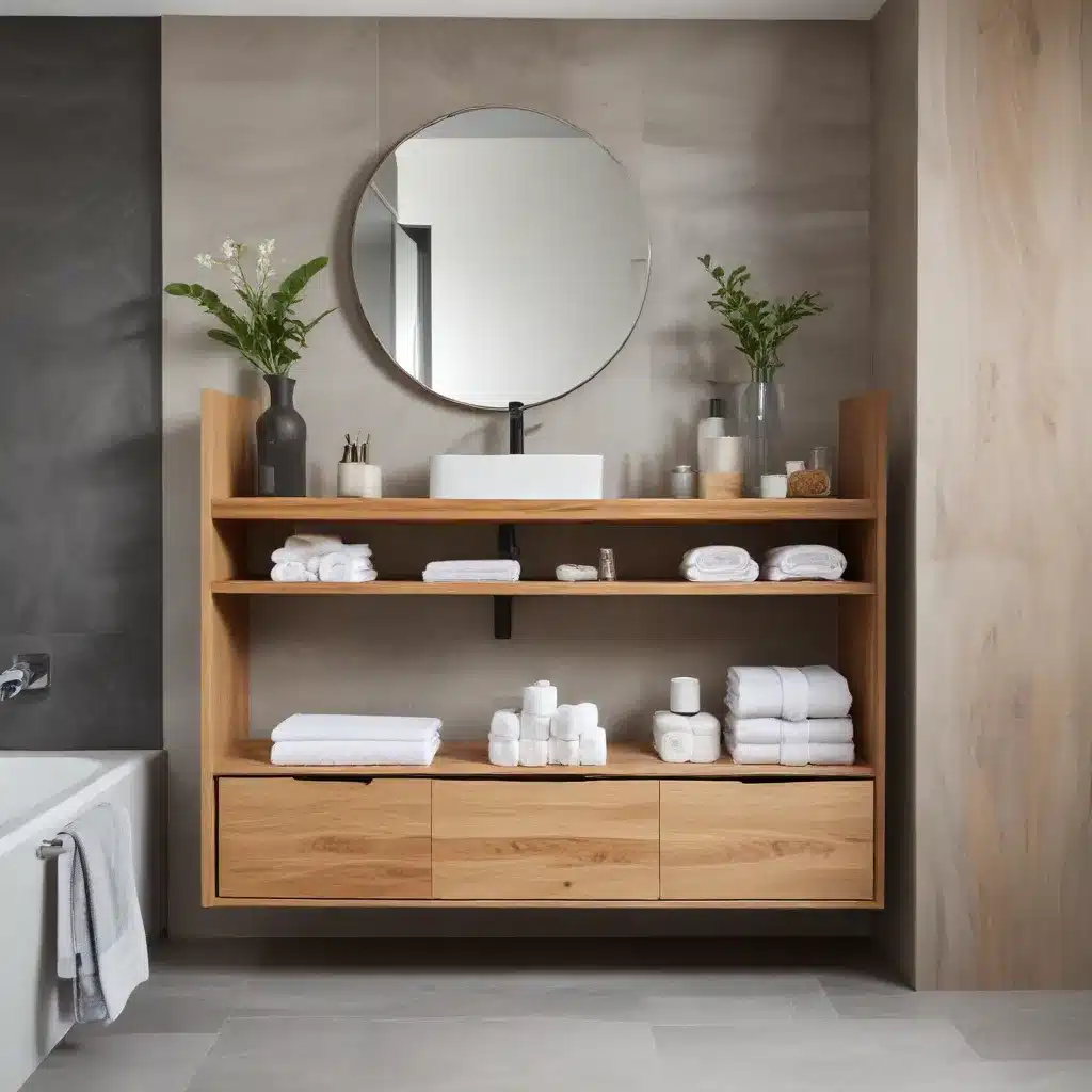 Minimalist Marvel: Streamlined Bathroom Storage Solutions for a Zen-Like Retreat