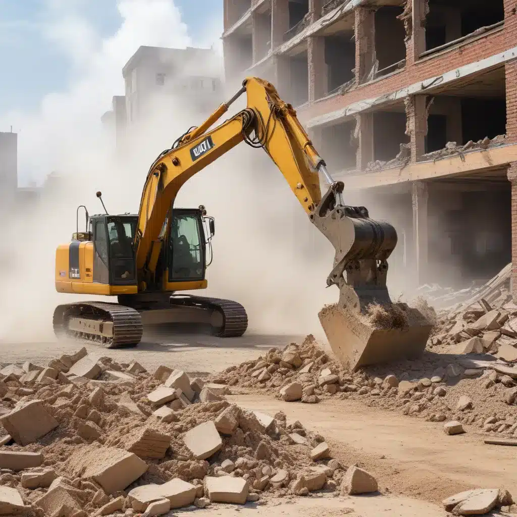 Minimizing Dust and Debris During Demolition and Building