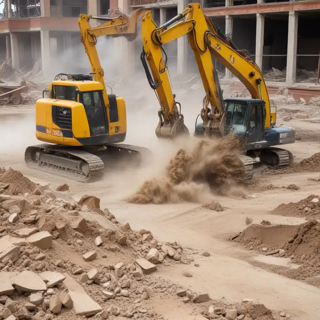 Minimizing Dust and Debris During Demolition and Construction