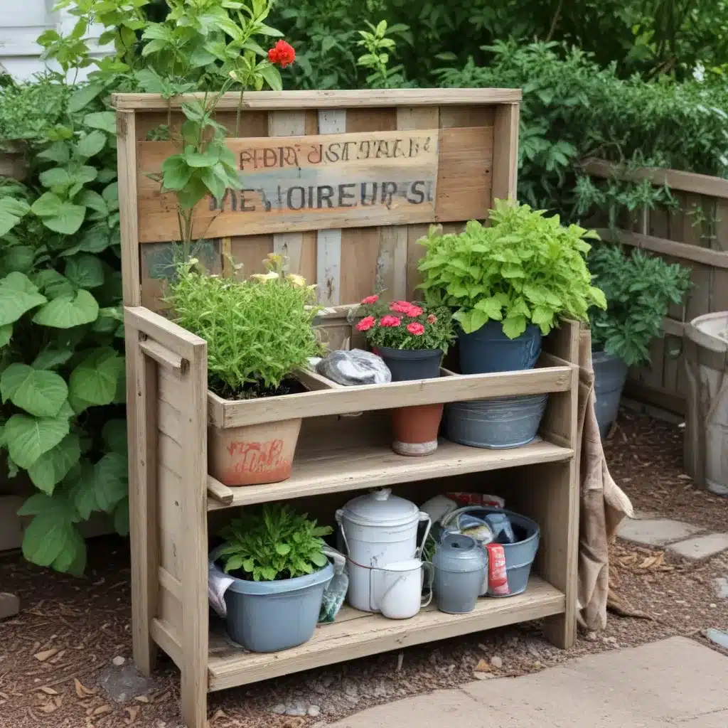 One Person’s Trash is Your Treasure: Repurposing Finds for Garden Decor