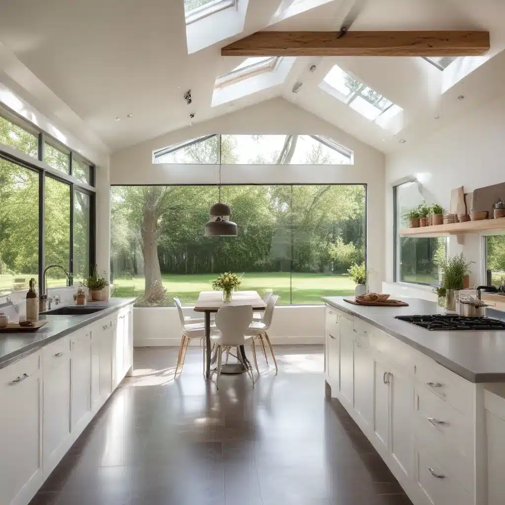 Optimizing Natural Light in Kitchen Extensions for Airy Ambiance