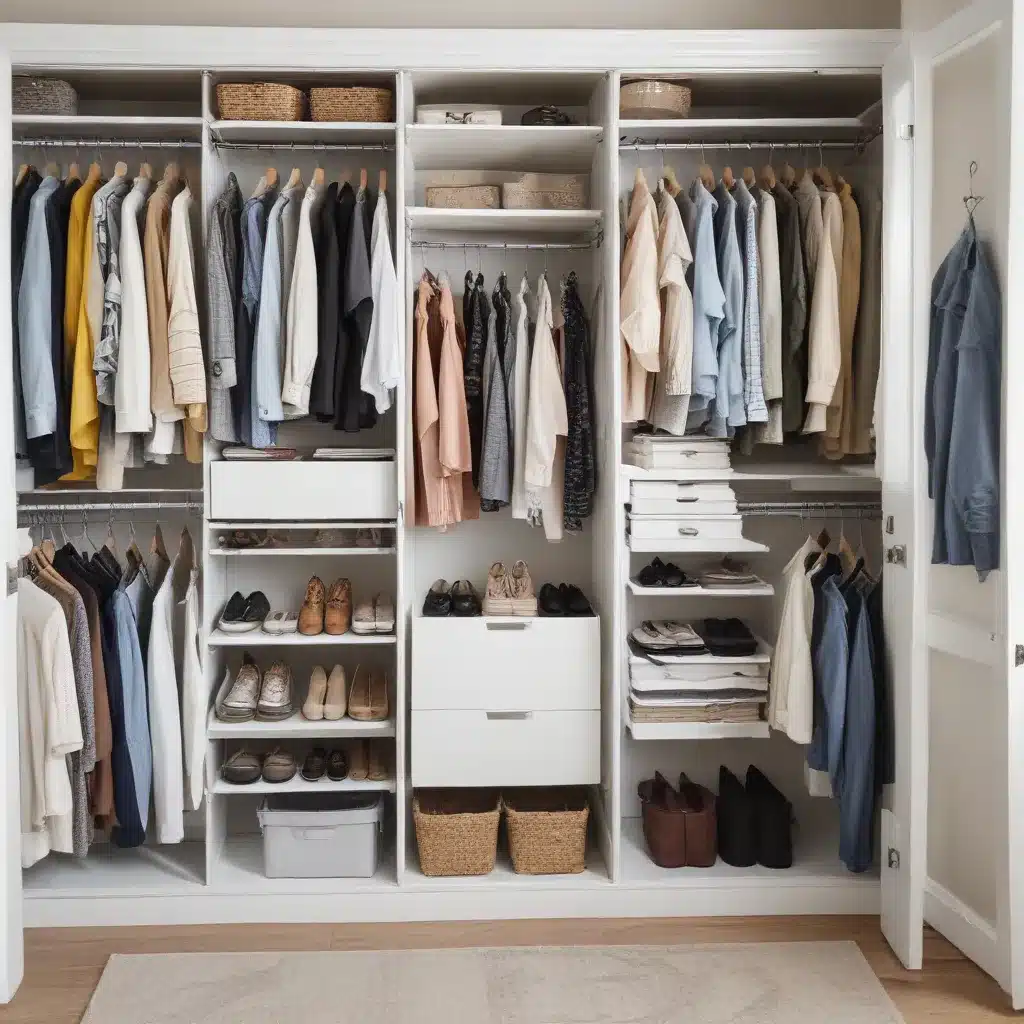 Organize the Closets for Streamlined Storage