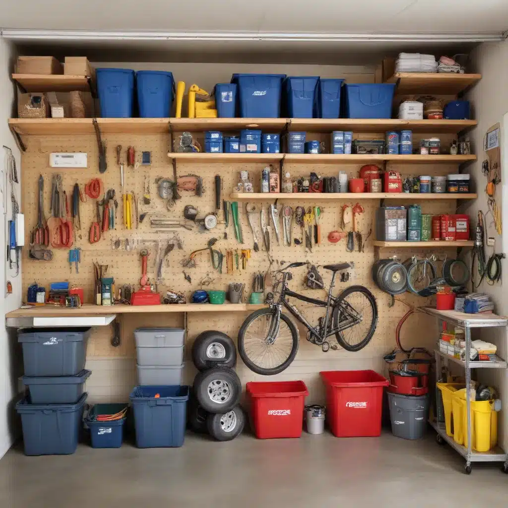 Organize the Garage for Efficient Storage Solutions