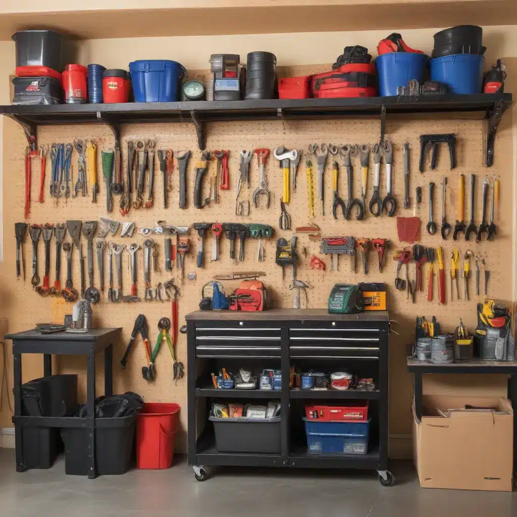 Organize the Garage for Efficient Tool, Equipment, and Supply Storage