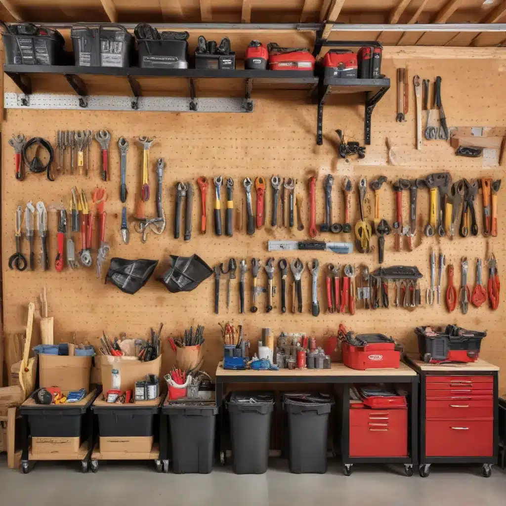 Organize the Garage for Efficient Tool Storage