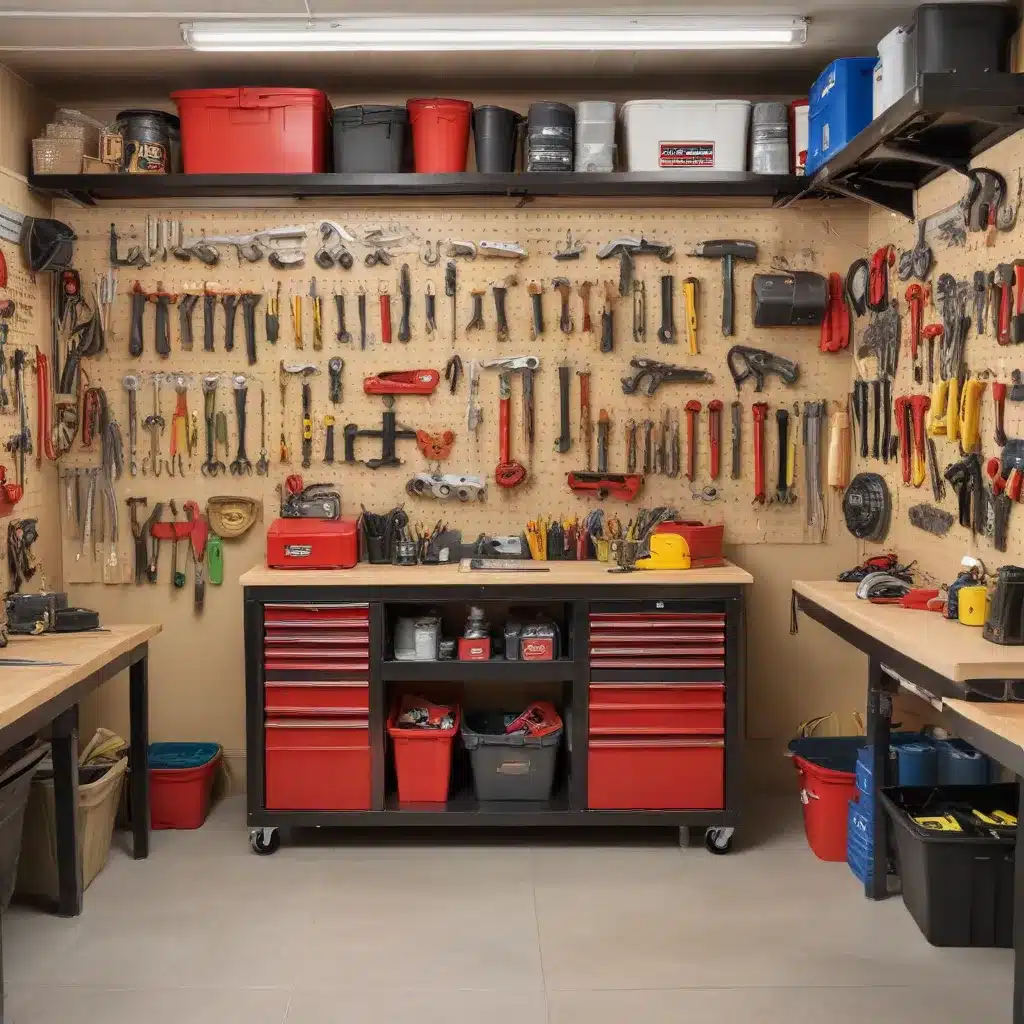 Organize the Garage for Efficient Tool and Supply Storage