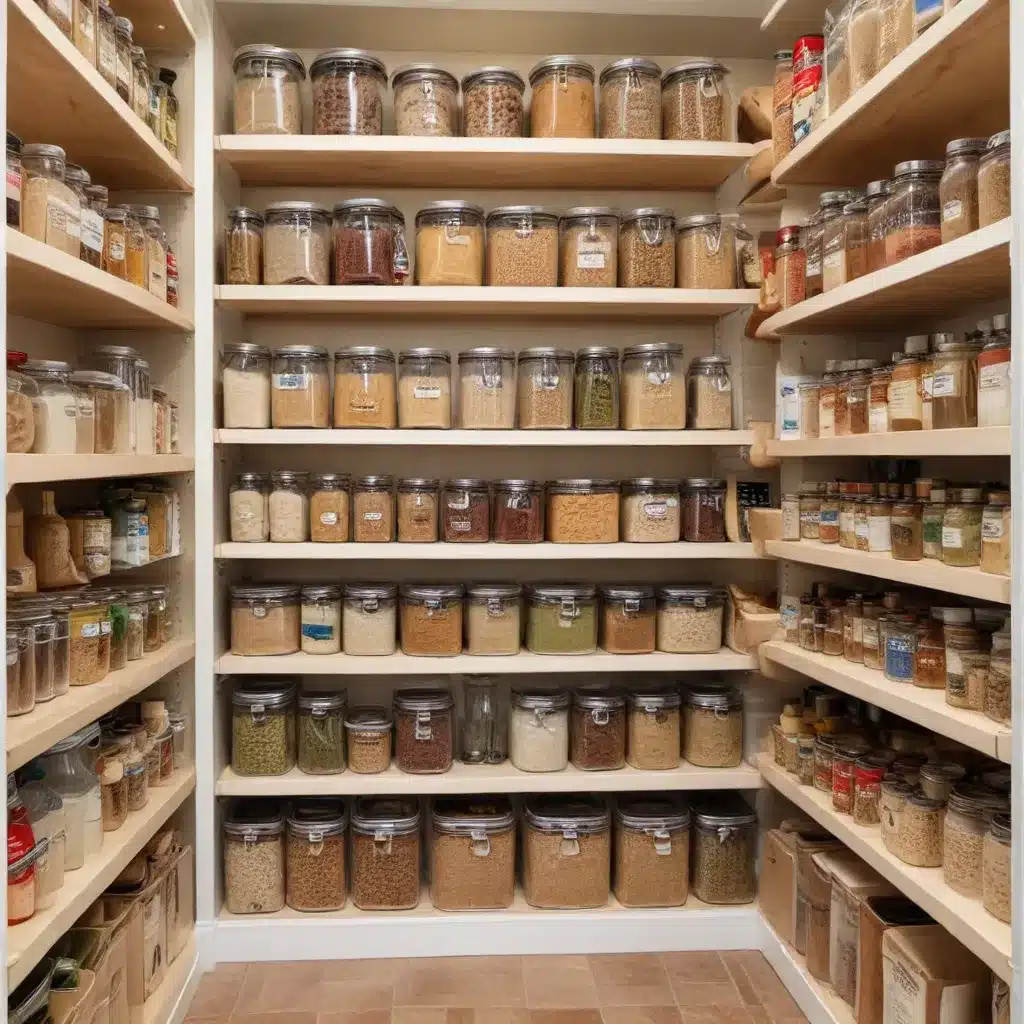 Organize the Pantry for Streamlined Meal Preparation