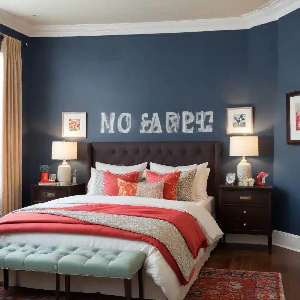 Personalize Rooms With Bold Accent Walls