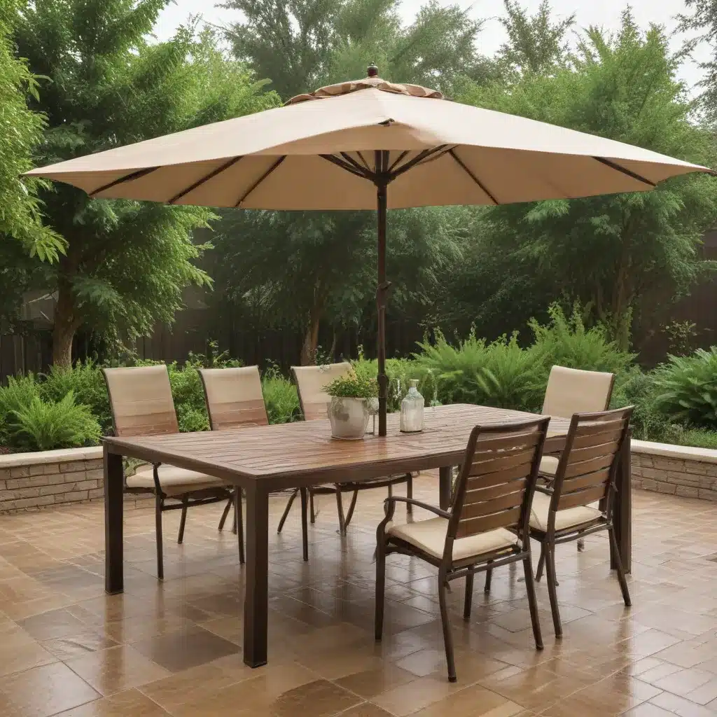 Protect Outdoor Furniture and Structures from Sun and Rain