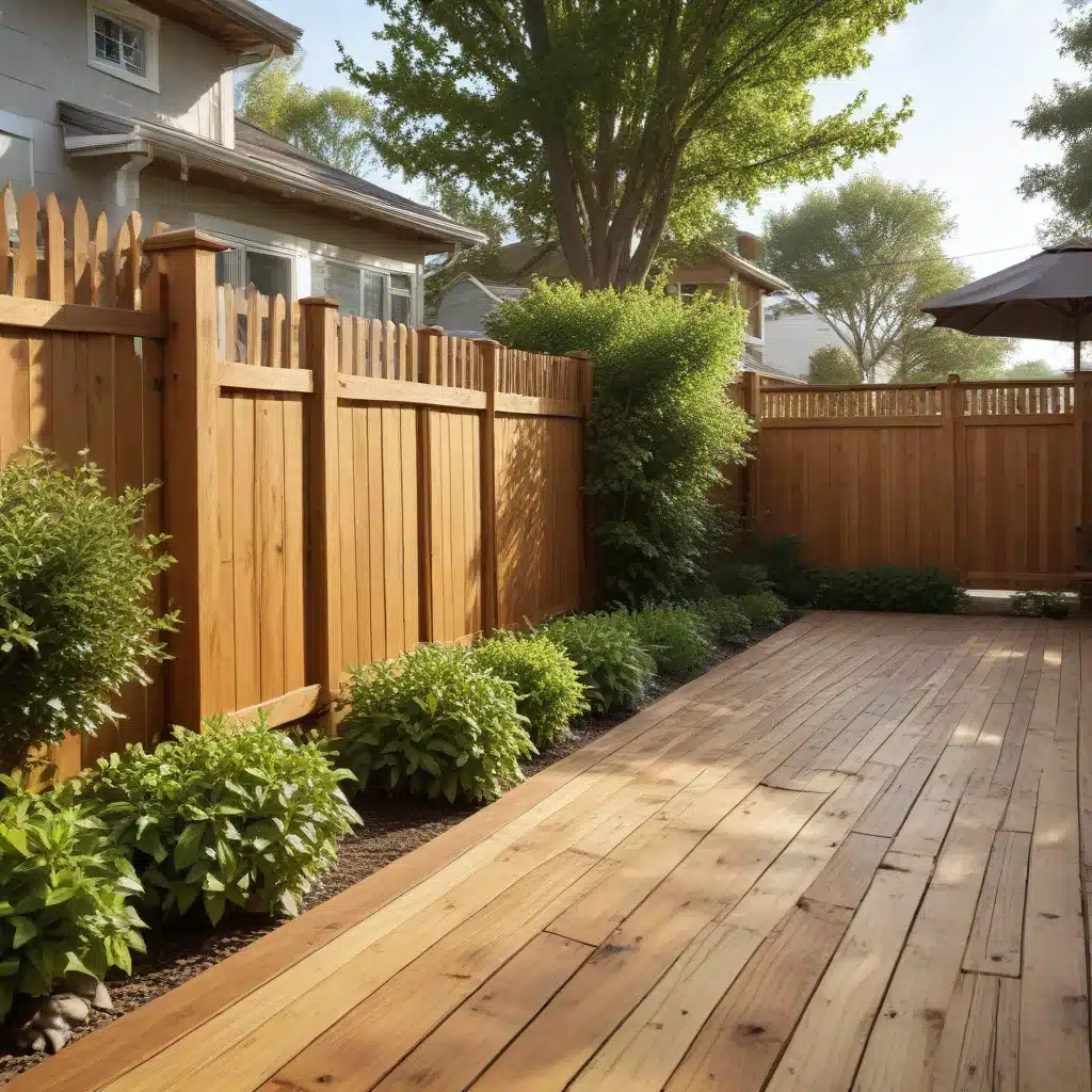 Protect Wooden Fences and Decks from the Elements