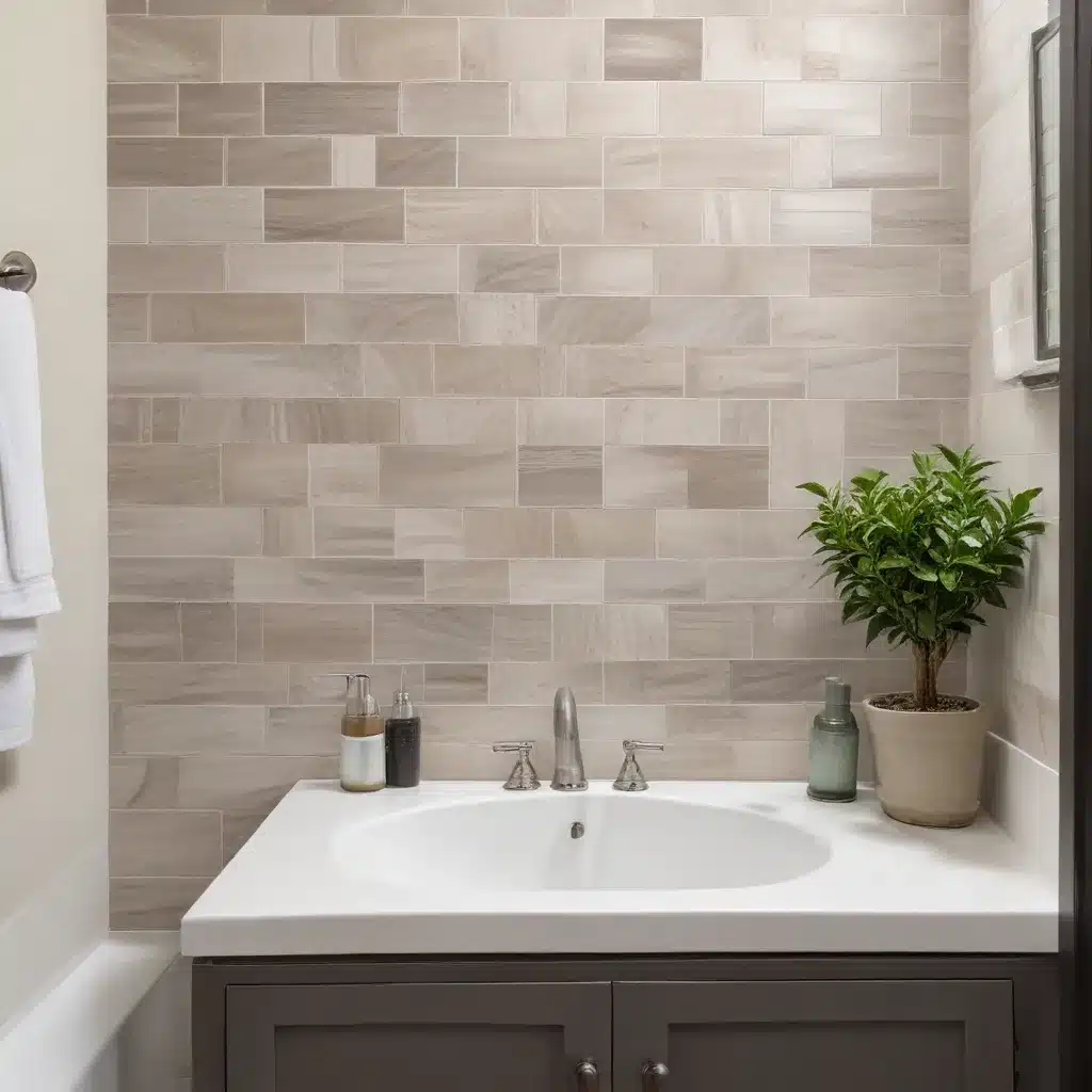 Refresh Bathrooms With Peel-And-Stick Tile Updates