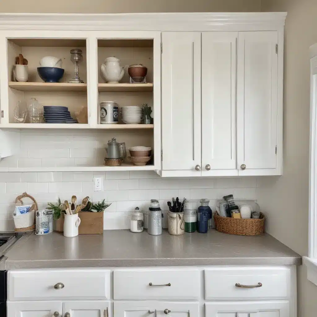 Refresh Cabinets With Paint And New Hardware