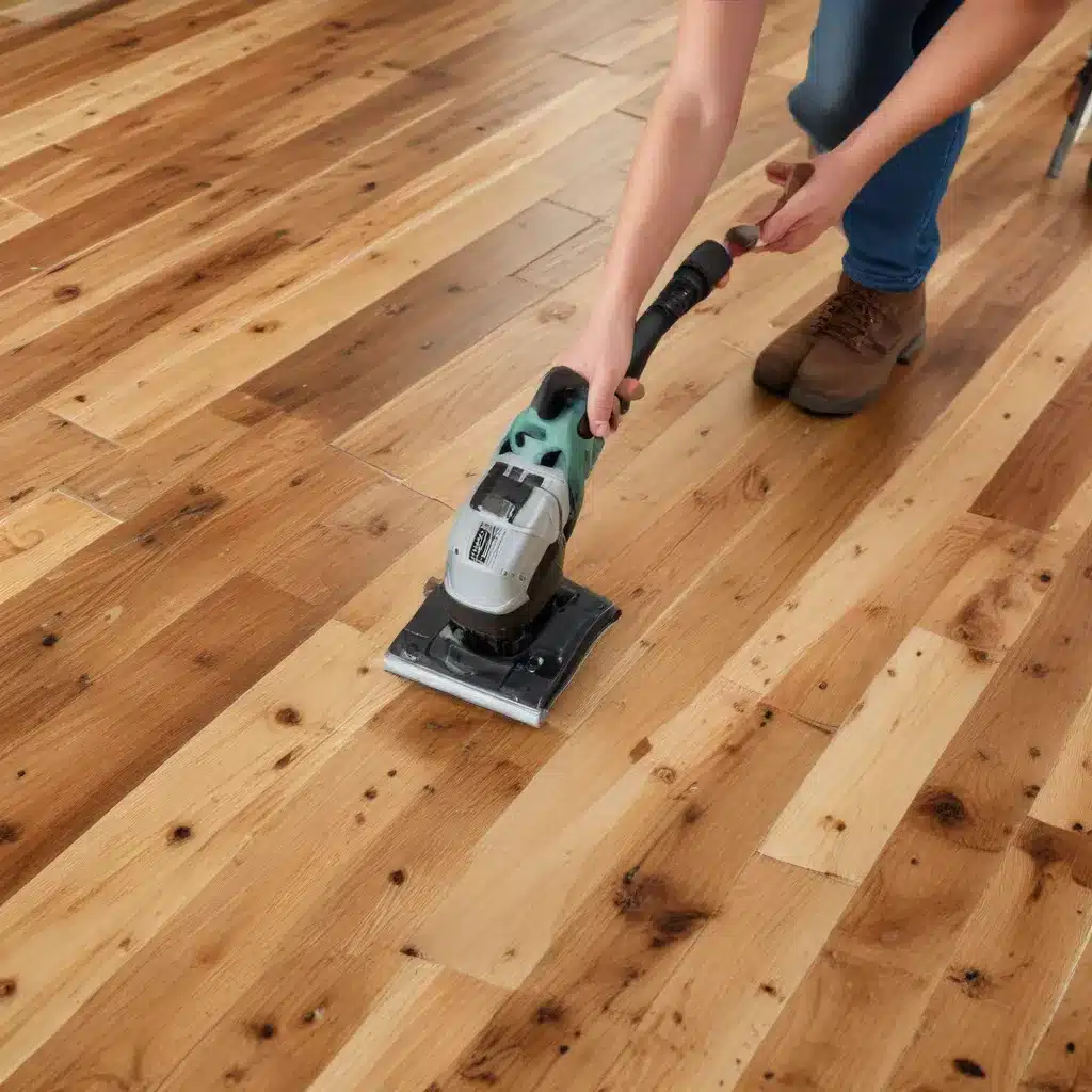 Refresh Hardwood Floors With DIY Sanding And Staining