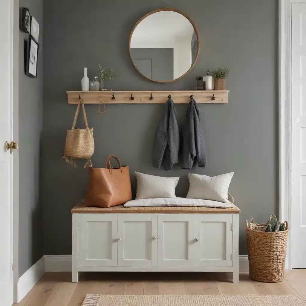 Refresh Your Hallway With Stylish Storage And Seating Solutions