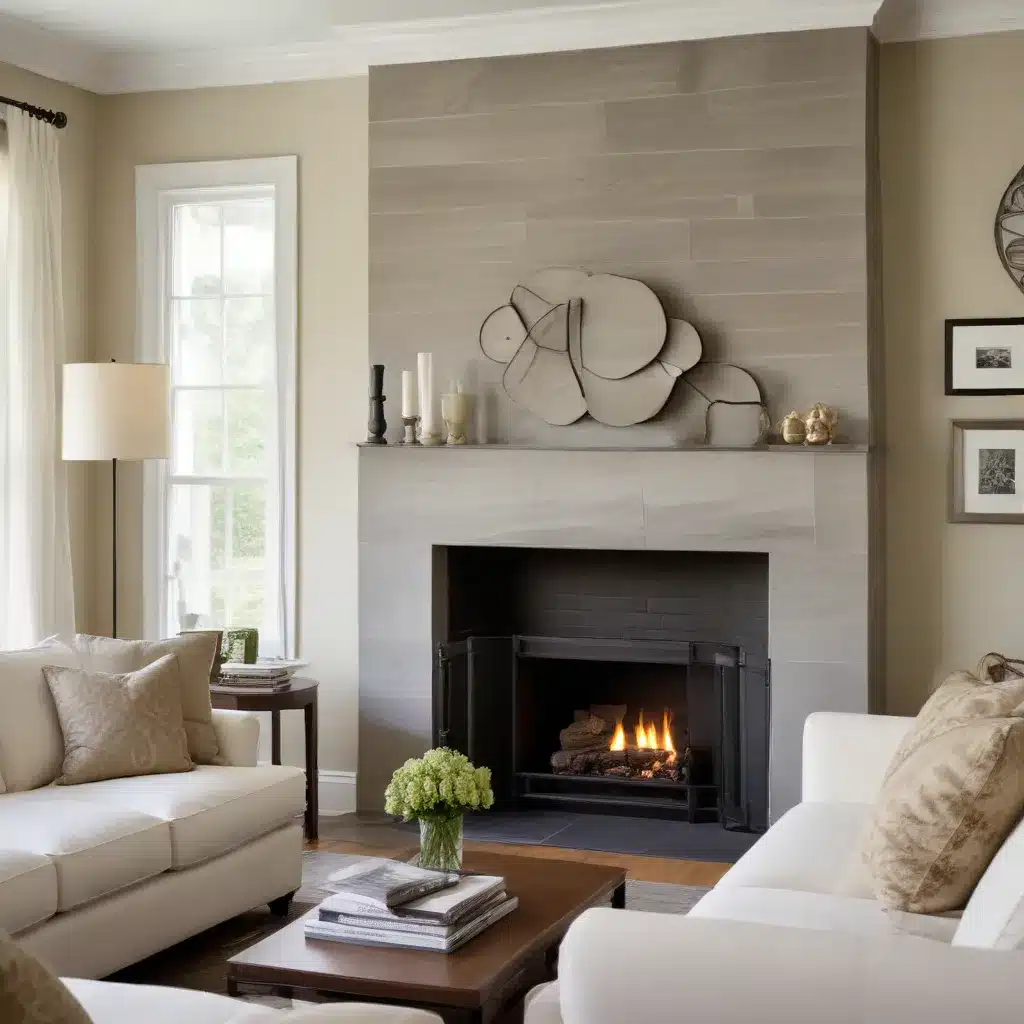 Refreshing Dated Fireplaces with Contemporary Touches