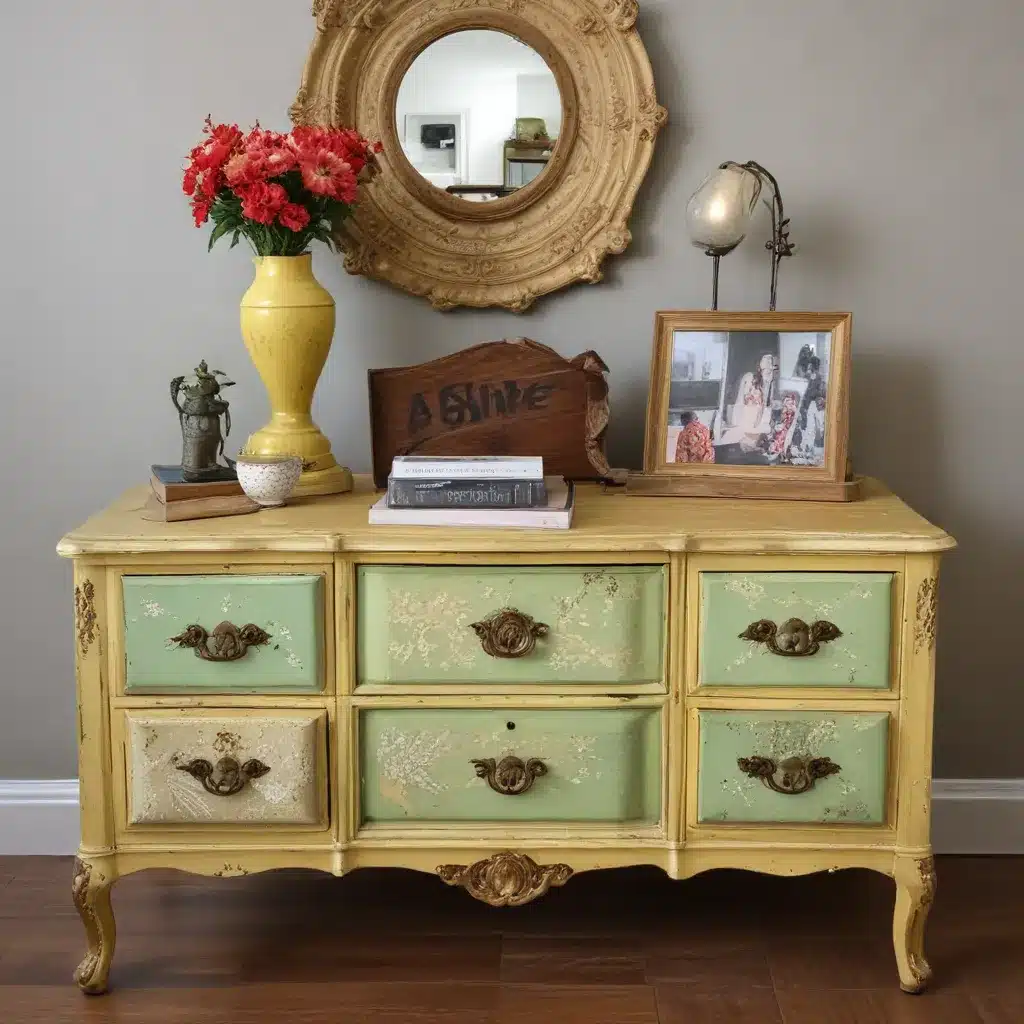 Repurpose Vintage Furniture With DIY Flair
