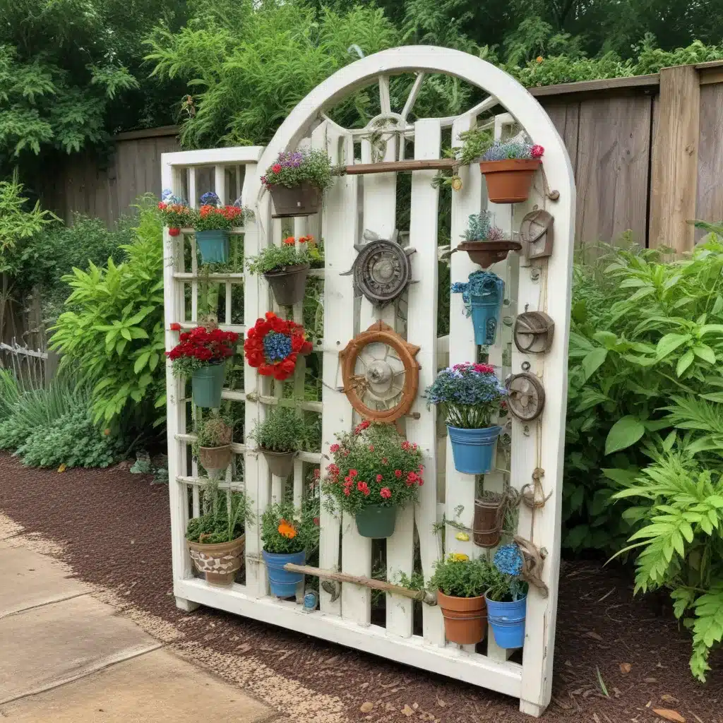 Repurposed Garden Art: Upcycling for Unique and Eclectic Style