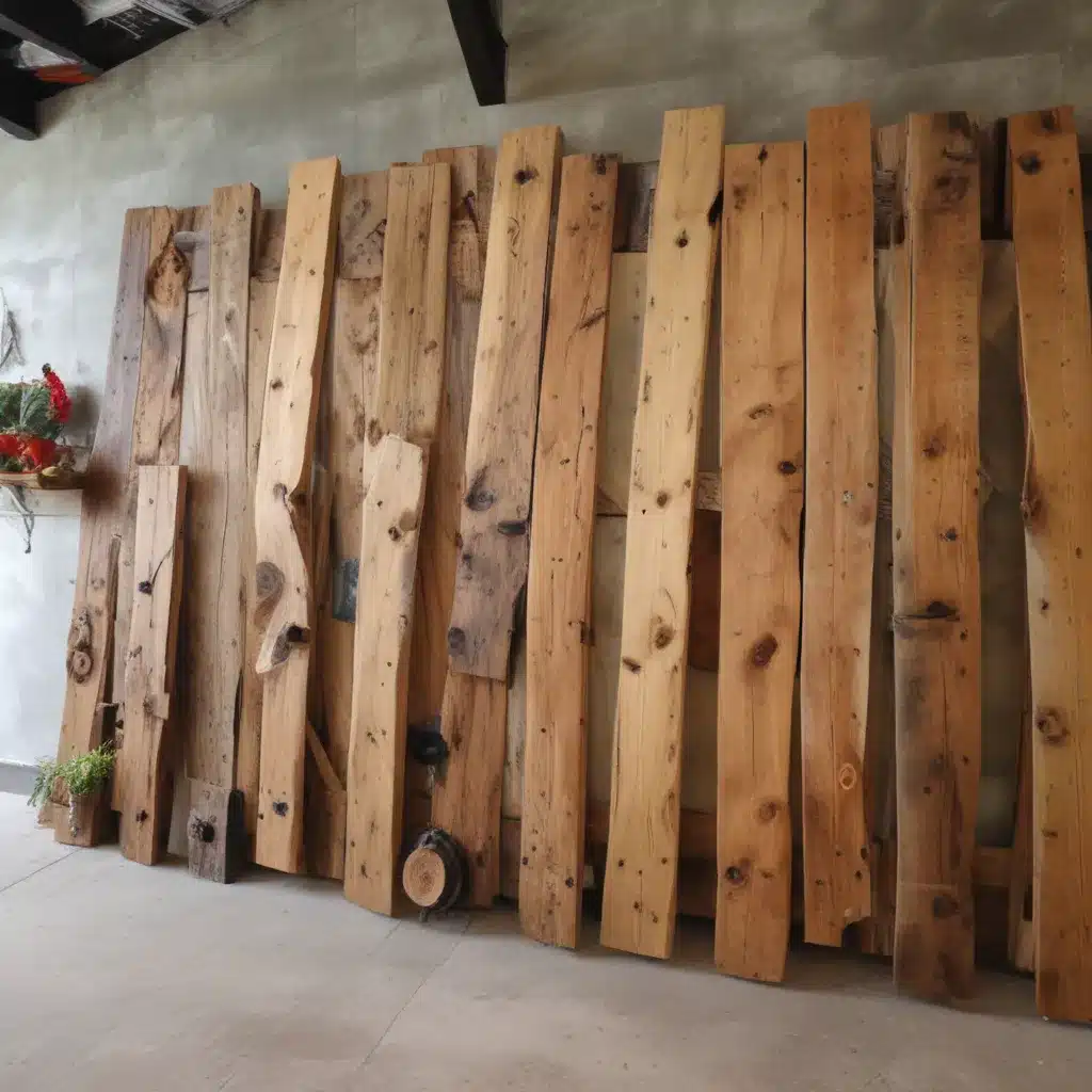 Repurposing Reclaimed Timber for Rustic Flair