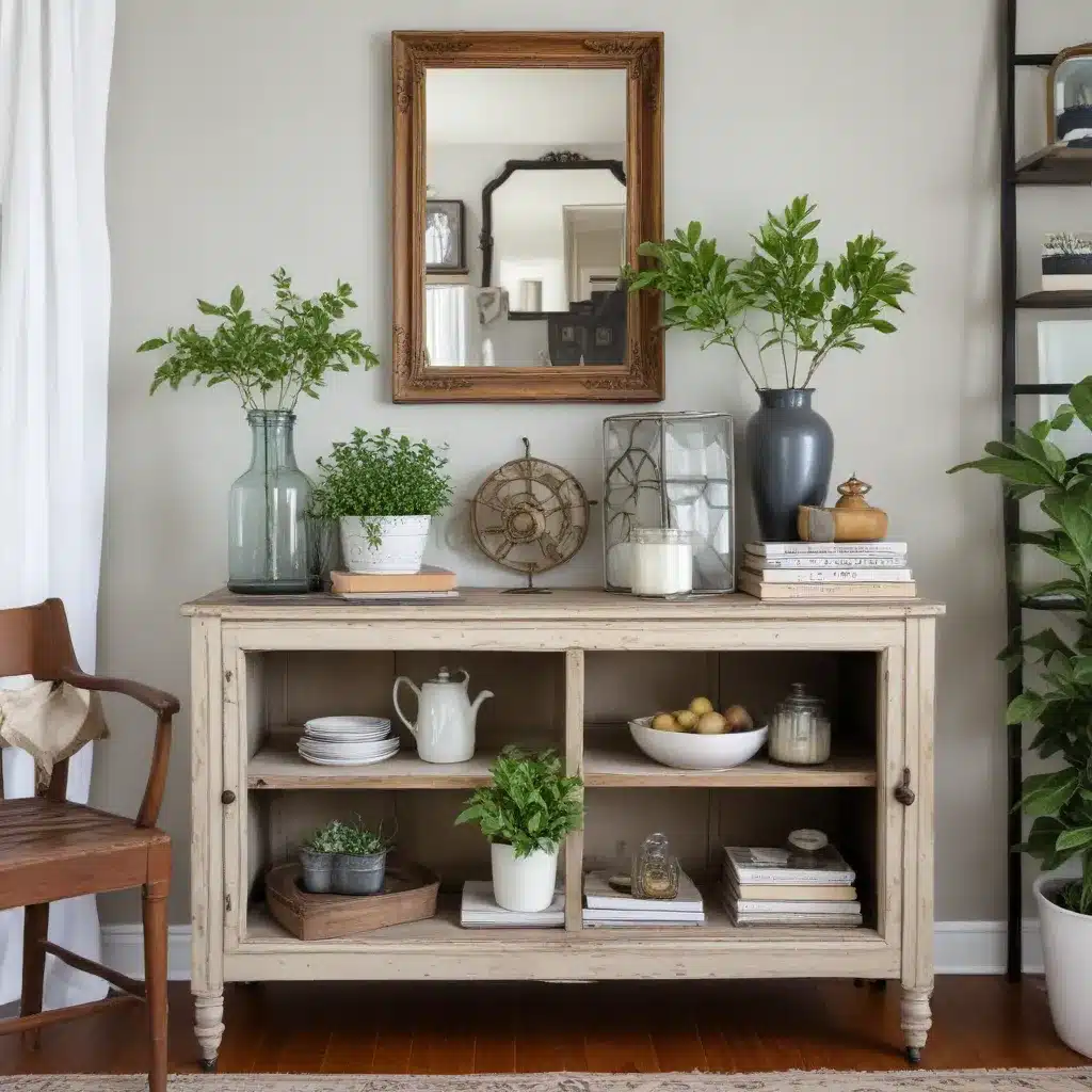 Repurposing Vintage Finds into Modern Decor
