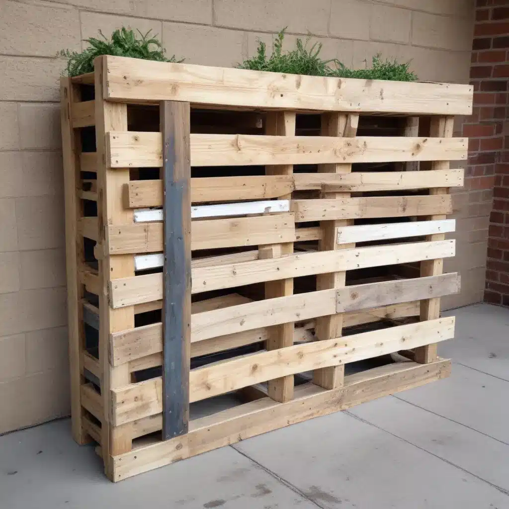 Repurposing Wooden Pallets into Unique Accents