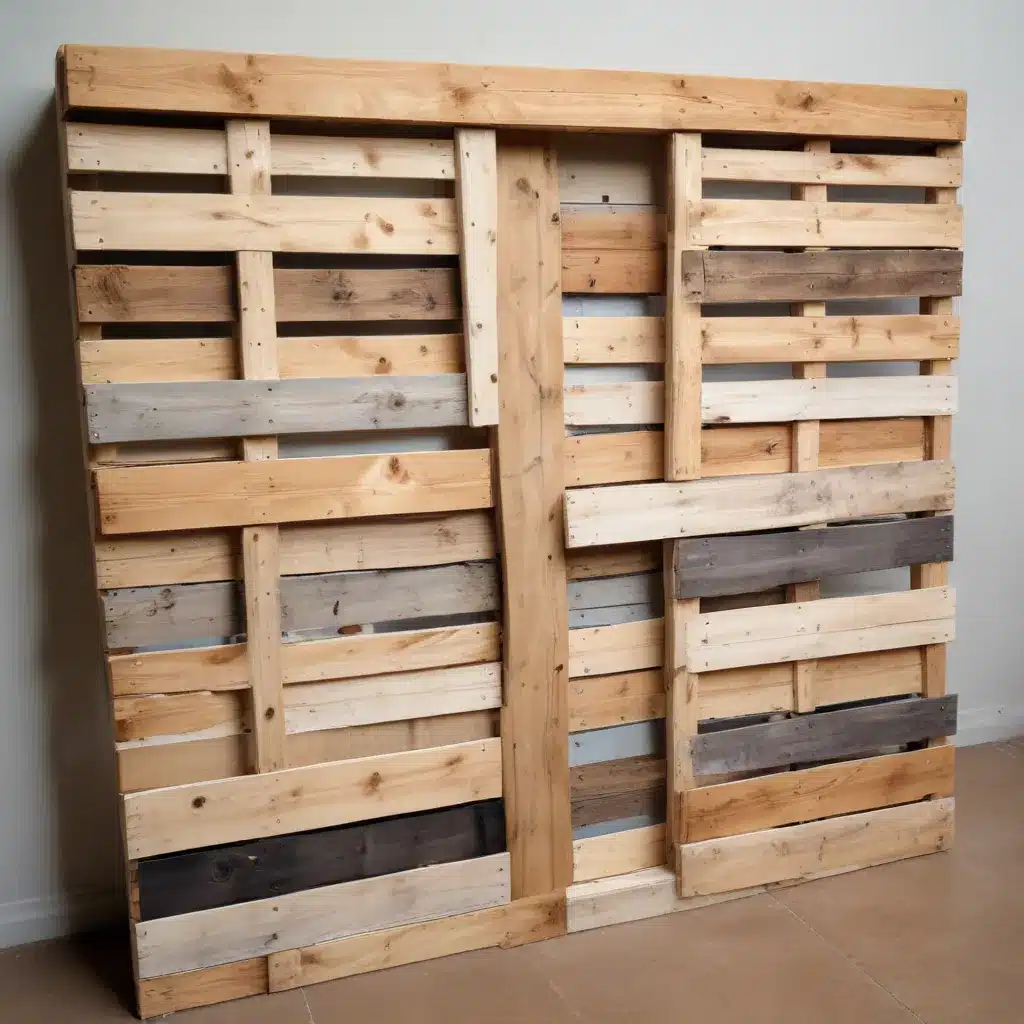 Repurposing Wooden Pallets into Unique Furnishings