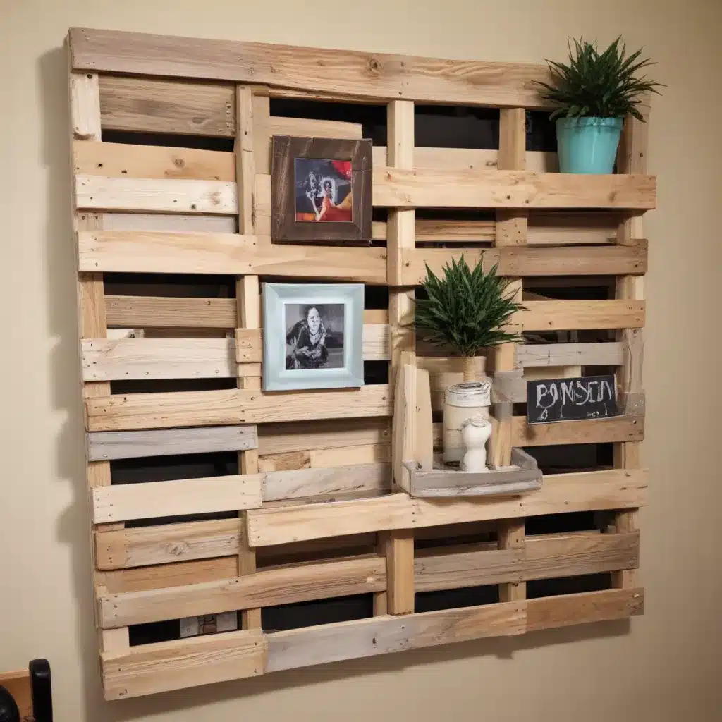 Repurposing Wooden Pallets into Unique Home Accents