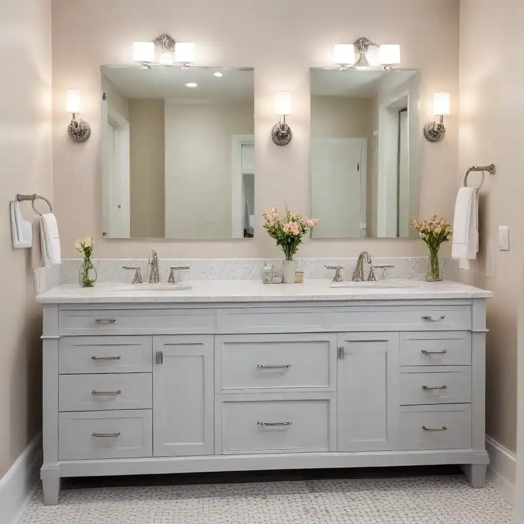 Revamp Bathrooms With Simple Vanity Replacements