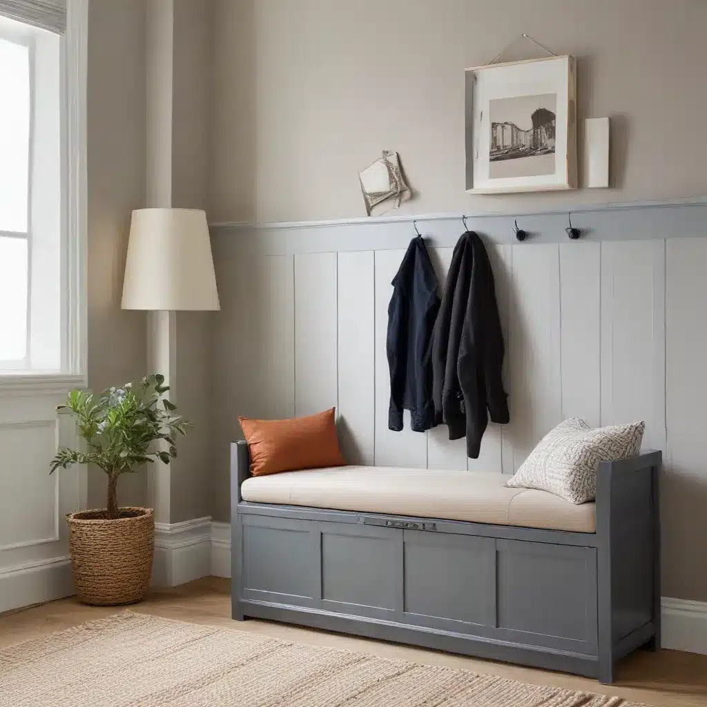 Revamp Your Hallway With Stylish Storage And Seating