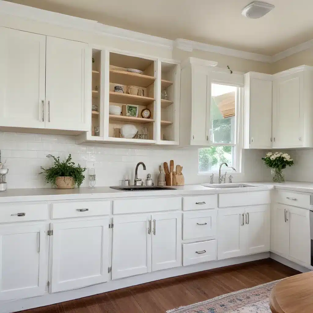 Reviving Dated Cabinetry with a Fresh Coat of Paint