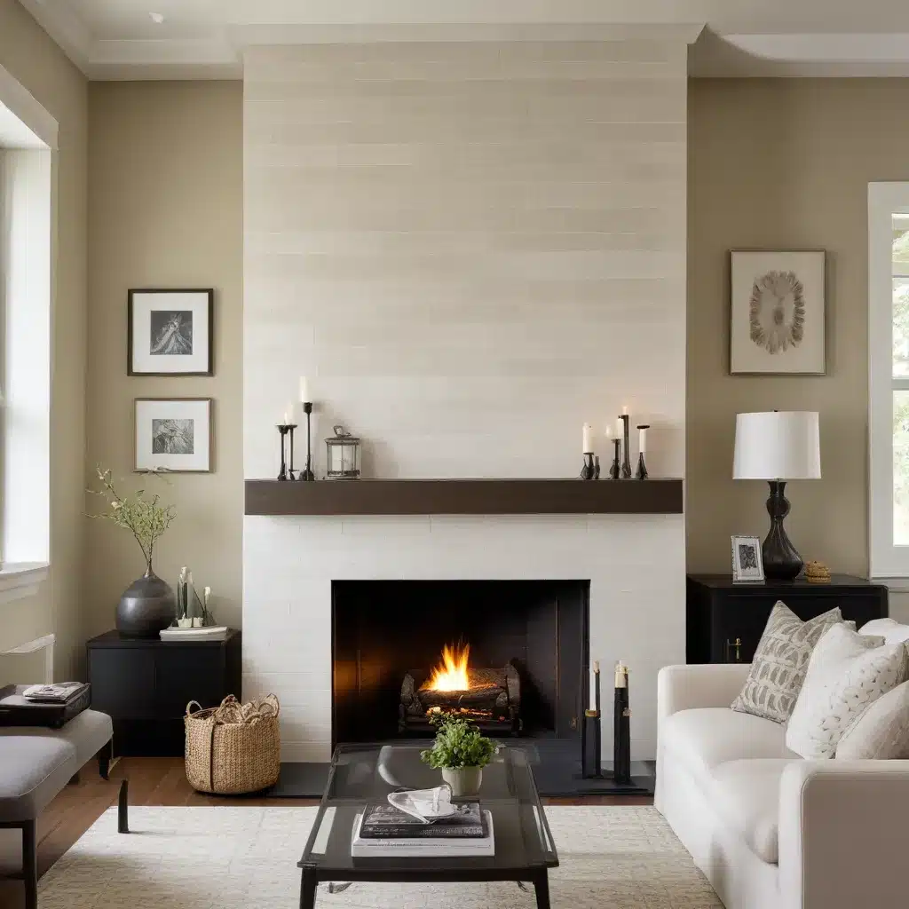 Reviving Dated Fireplaces with Contemporary Styling Updates