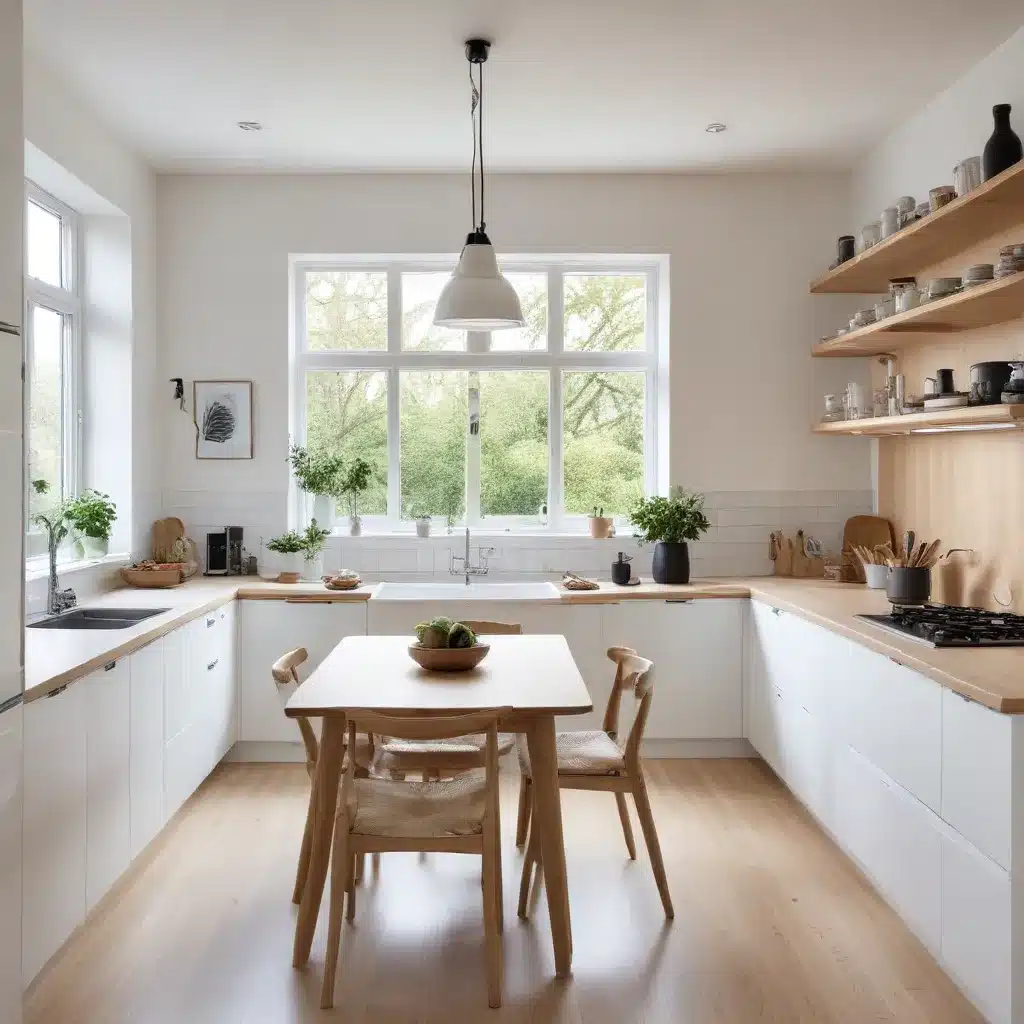 Scandinavian Serenity: Light, Bright, and Uncluttered Kitchen Design