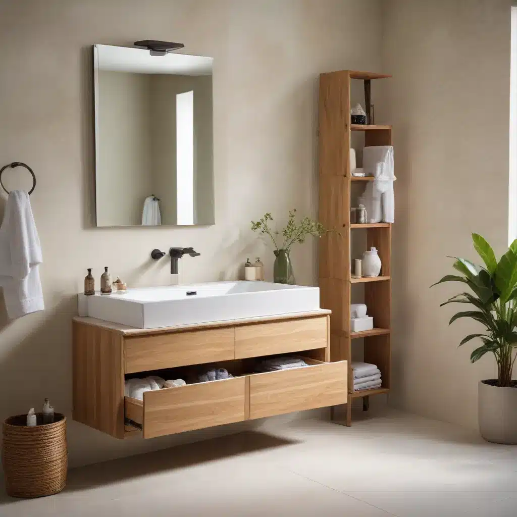 Serene Sanctuary: Discreet Storage Innovations for a Calming, Restorative Bathroom Retreat