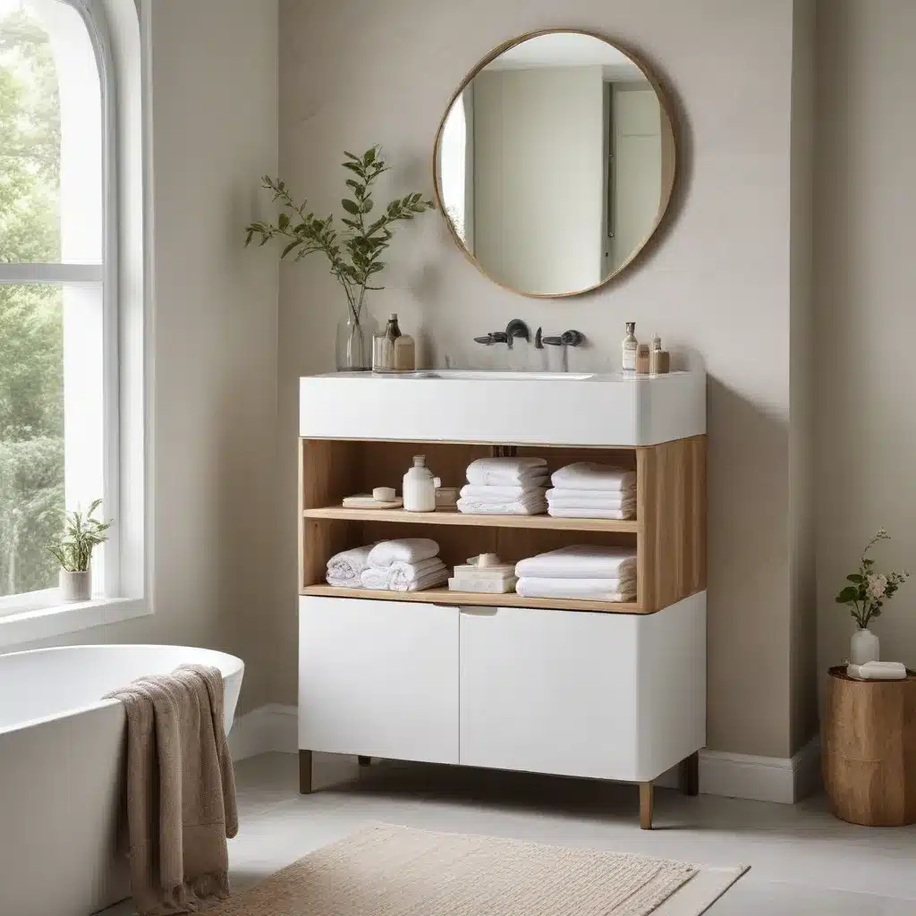 Serene Serenity: Discreet Storage Innovations for a Calming, Relaxing Bathroom Retreat