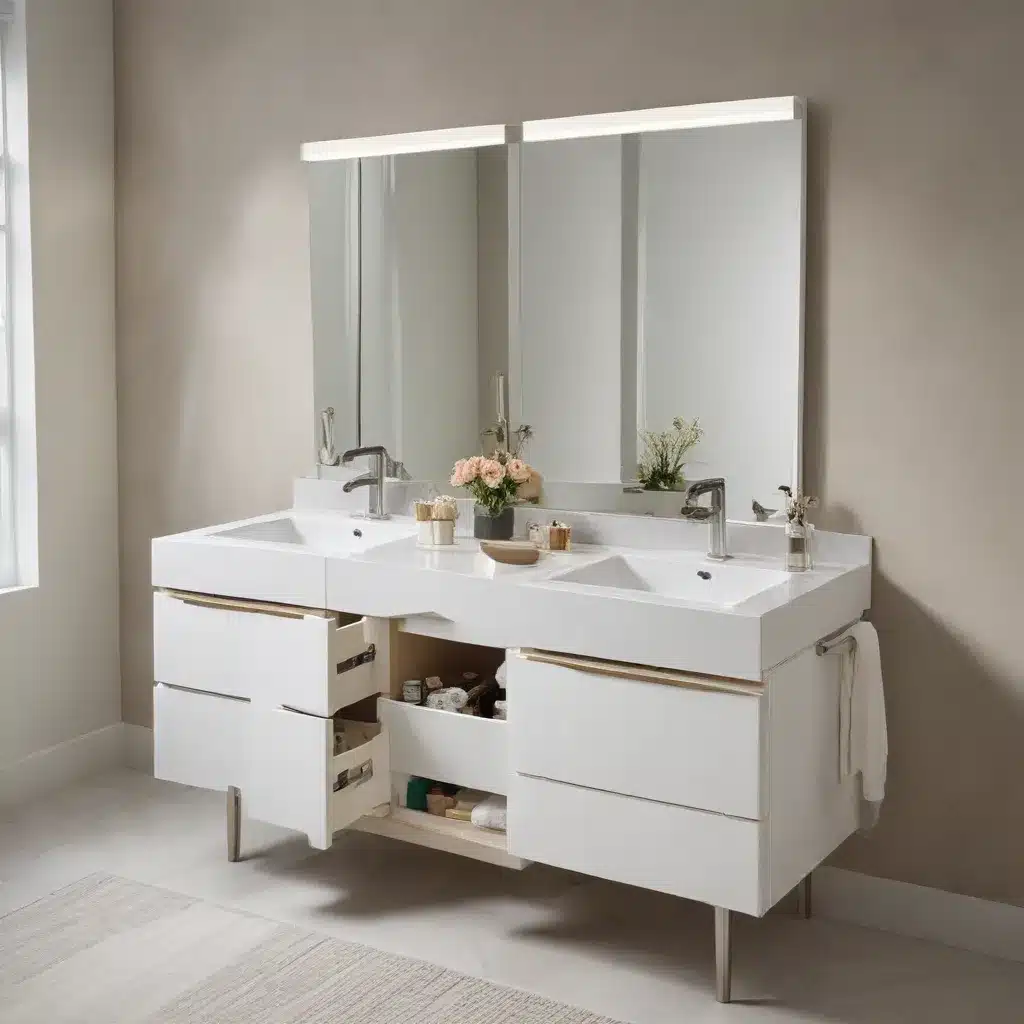 Sophisticated Stashers: Innovative Vanity Designs with Concealed Storage Compartments