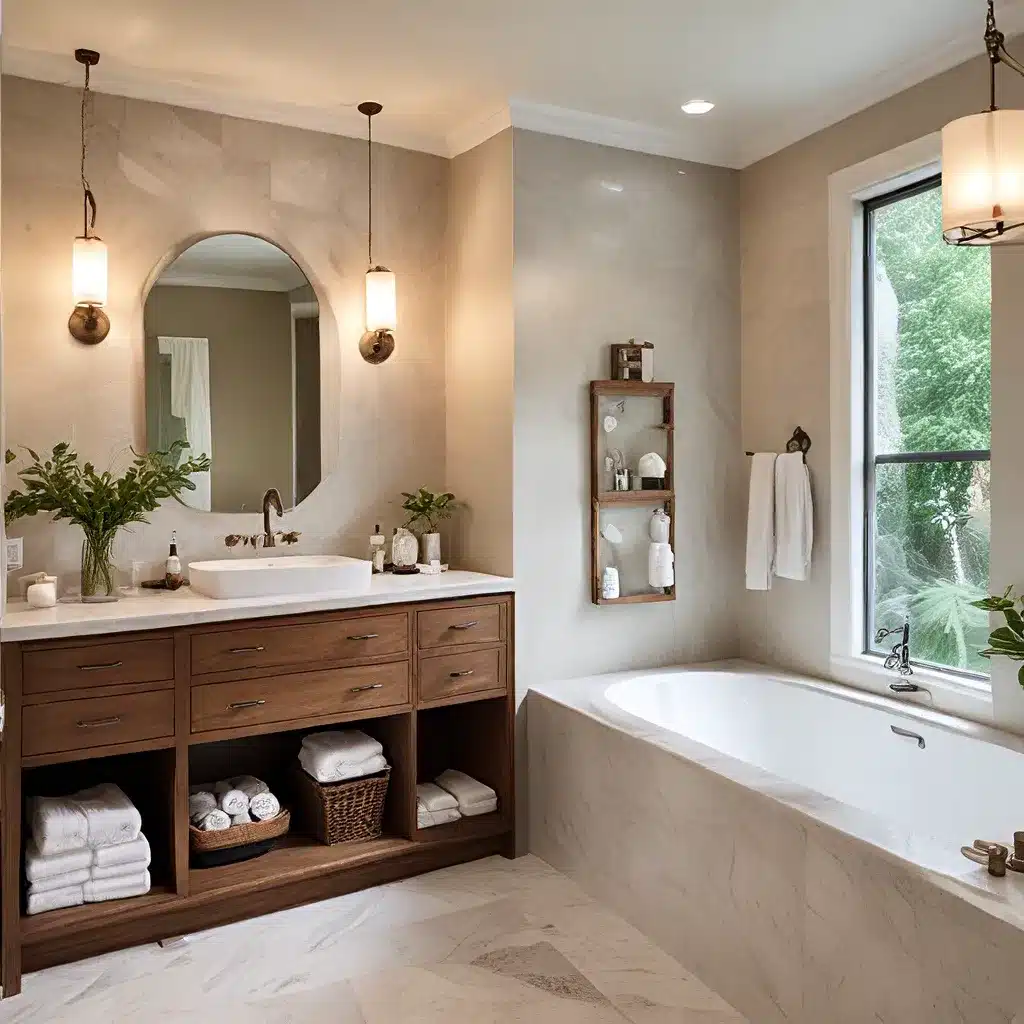 Spa-Inspired Sanctuary: Crafting a Calming Bathroom Oasis