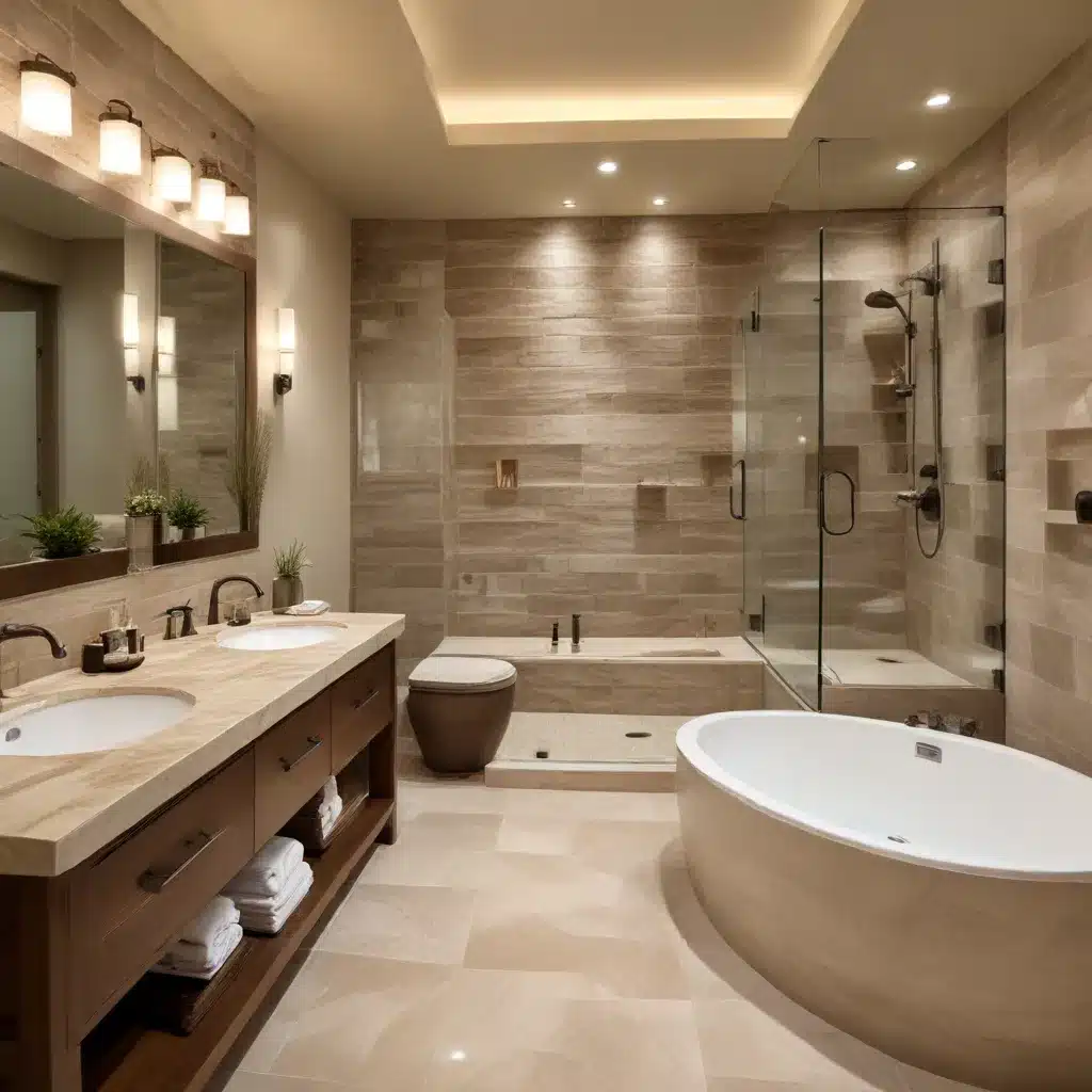 Spa-Inspired Sanctuary: Crafting a Serene and Harmonious Bathroom Oasis