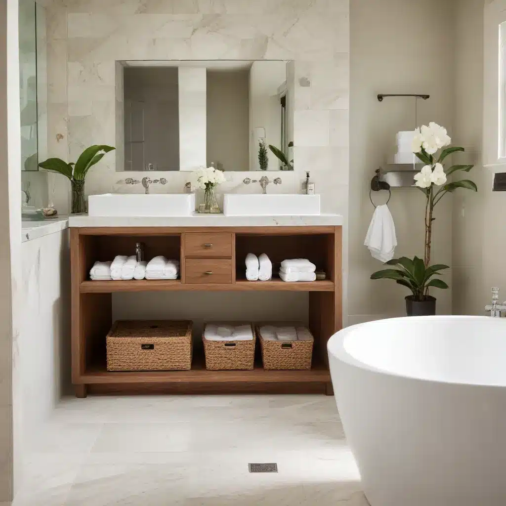 Spa-Inspired Serenity: Luxurious Bathroom Storage Solutions for Relaxation