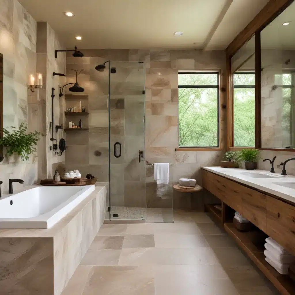 Spa-Worthy Harmony: Balancing Nature-Inspired Elements in Bathroom Design