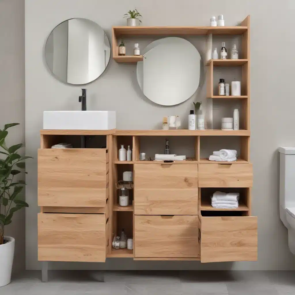 Streamlined Serenity: Modular Bathroom Storage Systems for Organized Living