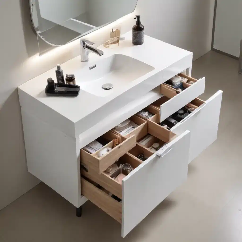 Streamlined Sophistication: Innovative Vanity Designs with Hidden Storage Compartments