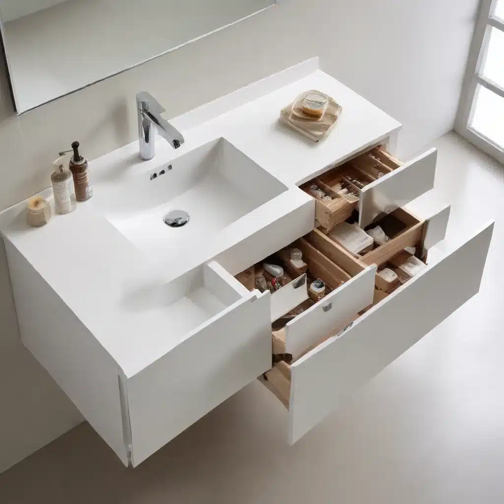 Streamlined Splendor: Innovative Vanity Designs with Concealed Compartments