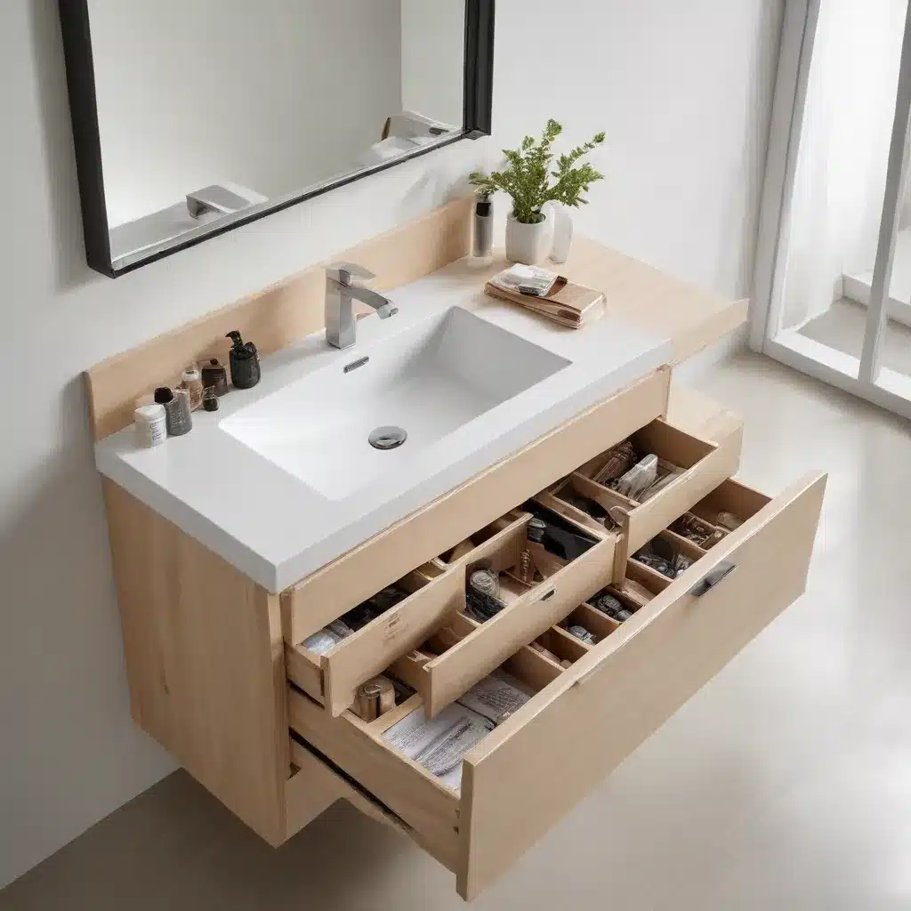 Streamlined Splendor: Innovative Vanity Solutions with Hidden Storage