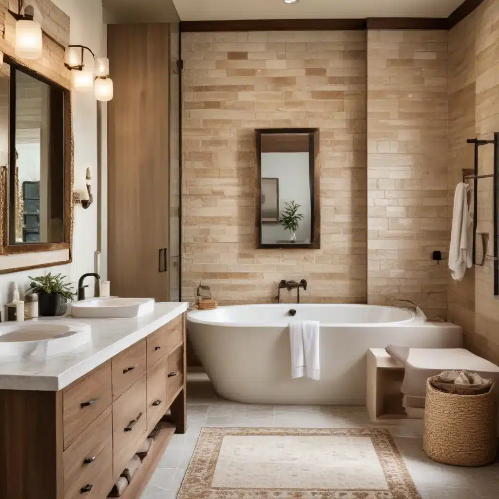 Textural Elegance: Layering Luxurious Materials in Spa-Inspired Bathrooms