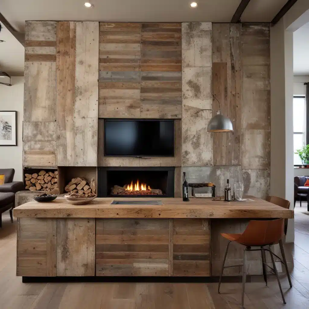 The Beauty of Reclaimed Materials in Modern Interiors