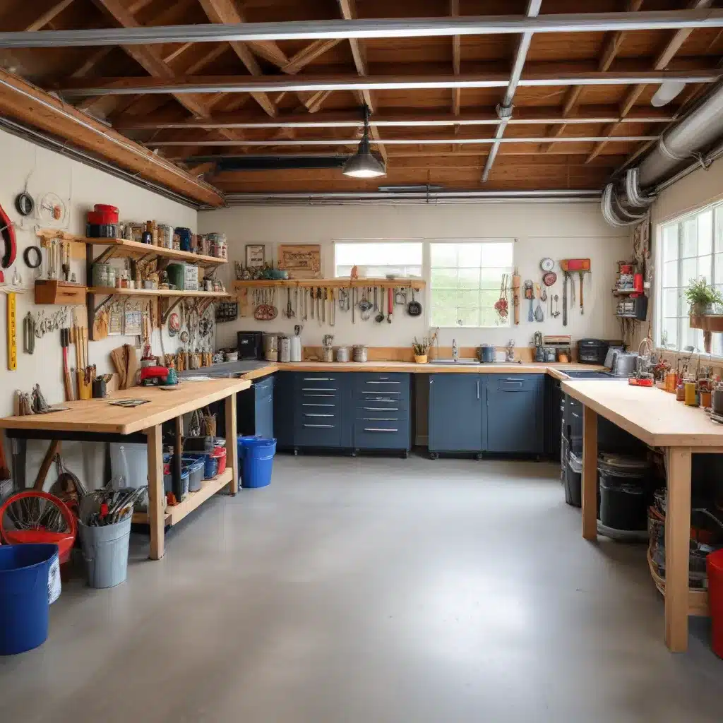 Transform Your Garage Into A Versatile Hobby Or Craft Workshop