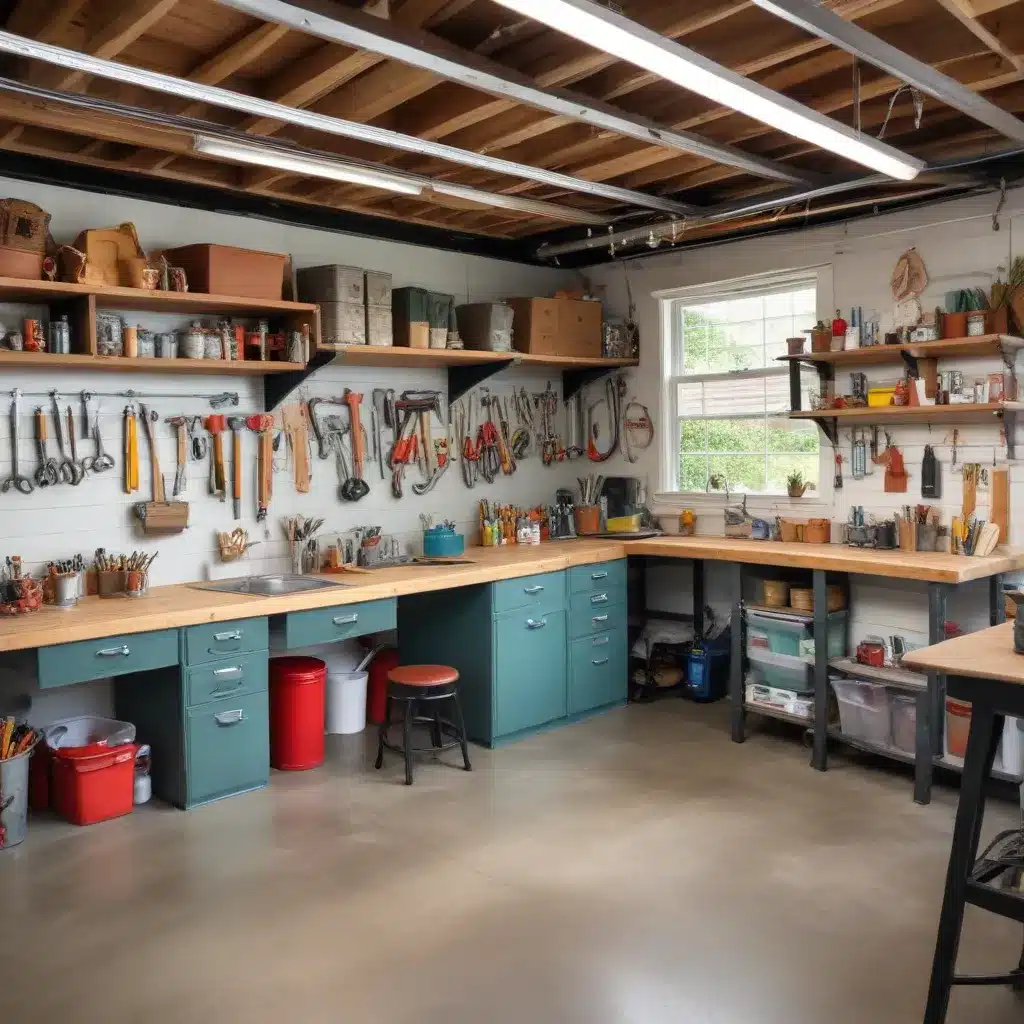 Transform Your Garage Into A Versatile Hobby Or Craft Workshop Space