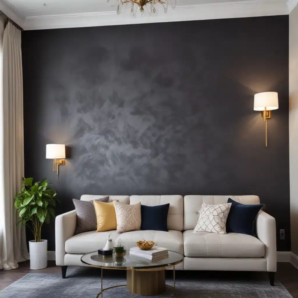 Transform Your Living Room With A Striking Accent Wall Feature